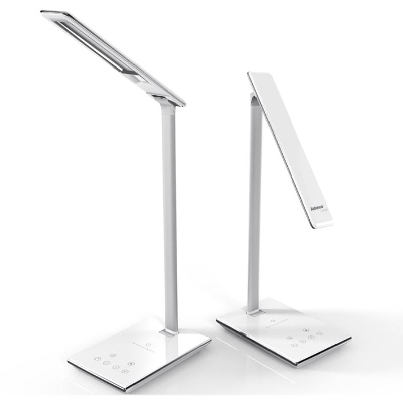 Qi Wireless Ladegerät mit LED Lampe und USB Anschluss WD102 Weiß Qi Wireless Ladegerät mit LED Lampe und USB Anschluss WD102 Weiß