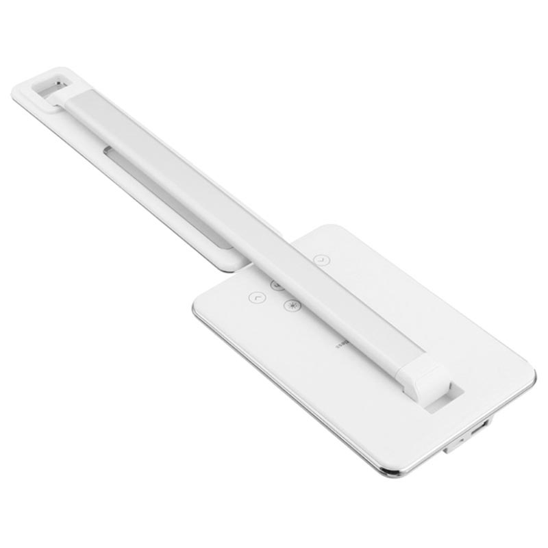 Qi Wireless Ladegerät mit LED Lampe und USB Anschluss WD102 Weiß Qi Wireless Ladegerät mit LED Lampe und USB Anschluss WD102 Weiß