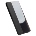 Qialino Smart View Huawei P30 Leder Flip Case - Schwarz
