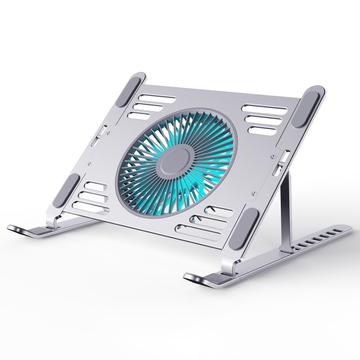R-JUST HZ44 klappbarer Laptop-Kühlständer - Silber