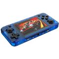 R36H Handheld-Spielkonsole mit Spielen - 128 GB - Blau Transluzent