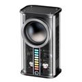 REMAX RB-M68 Clear Mecha Wireless Speaker Portable Mini 3D Subwoofer Bluetooth Lautsprecher - Schwarz