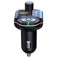 RGB Bluetooth FM Transmitter / Auto-Schnellladegerät ZTB-A10 - 20W - Schwarz