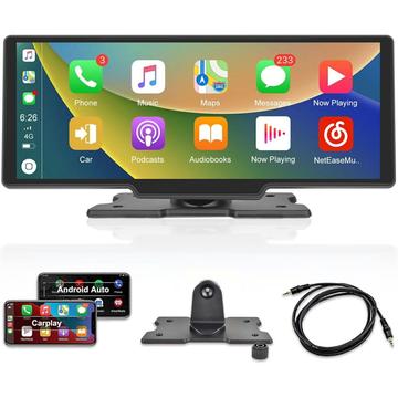 RH-W517 10.3" drahtloser CarPlay / Android Auto Bildschirm mit FM-Transmitter und Bluetooth-Konnektivität