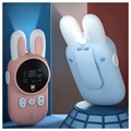 Rabbit Design Kinder Walkie Talkies XJ11 - Blau & Rosa