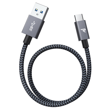 Ugreen Quick Charge 3.0 USB-C Kabel - 3A, 2m - Grau