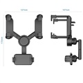 Rückspiegelhalter für Smartphones JY-055 - 65-95mm - Schwarz