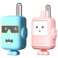 Rabbit Design Kinder Walkie Talkies XJ11 - Blau & Rosa