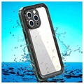 Redpepper Dot+ iPhone 13 Pro Wasserdichte Hülle - IP68 - Blau / Schwarz