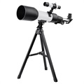 Refraktorteleskop mit Stativ für Einsteiger - 90x, 60mm, 360mm