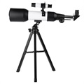 Refraktorteleskop mit Stativ für Einsteiger - 90x, 60mm, 360mm