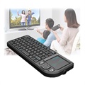 Rii X1 Mini Drahtlose Tastatur mit Touchpad - Schwarz