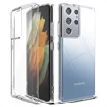 Ringke Fusion Samsung Galaxy S21 Ultra 5G Hybrid Hülle - Durchsichtig