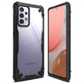 Ringke Fusion X Samsung Galaxy A72 5G Hybrid Hülle - Schwarz
