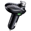 Rock B302 Bluetooth FM Transmitter / 2xUSB Kfz-Ladegerät - Schwarz