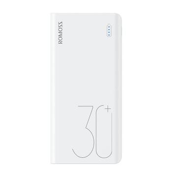 Romoss Sense 8+ Power Bank 30000mAh - 2xUSB-A, USB-C - Weiß