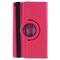 Samsung Galaxy Tab A 10.1 (2019) Rotierend Folio Hülle - Hot Pink