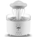 Rotierender Quallen-Aromatherapie-Diffusor 300ml - 7-Farben-LED, ferngesteuerter Ultraschall-Luftbefeuchter