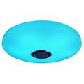 Runde intelligente LED-Deckenleuchte mit Bluetooth-Lautsprecher und Fernbedienung - 60W