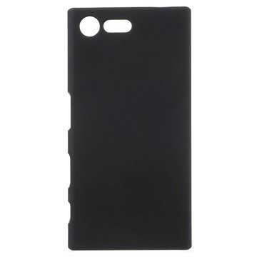 Sony Xperia X Compact Gummierter Cover - Schwarz