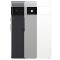 Google Pixel 6 Pro Gummierte Kunststoff Cover - Durchsichtig
