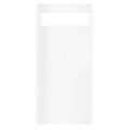 Google Pixel 6a Gummierter Kunststoff Cover - Weiß