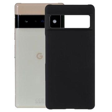 Google Pixel 7 Gummierte Kunststoff Hülle - Schwarz