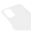 Motorola Moto G22 Gummierte Kunststoff Hülle - Weiß