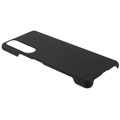 Sony Xperia 5 III Gummierte Kunststoff Cover - Schwarz