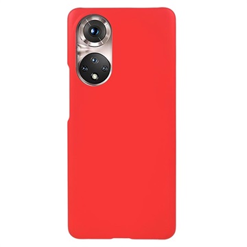 Huawei Nova 9/Honor 50 Gummierte Kunststoff Hülle - Rot