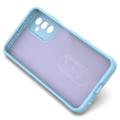 Rugged Serie Samsung Galaxy M13 TPU Hülle - Baby Blau