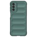 Rugged Serie Samsung Galaxy M13 TPU Hülle - Grün