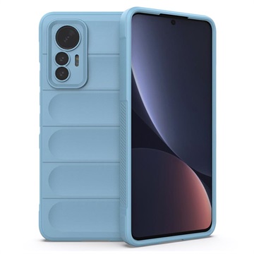 Rugged Serie Xiaomi 12 Lite TPU Hülle - Baby Blau