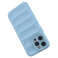 Rugged Serie iPhone 14 Pro Max TPU Hülle - Baby Blau