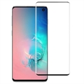 Samsung Galaxy S10 Rurihai Full Cover Panzerglas - 9H - Schwarz Rand