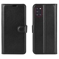 Samsung Galaxy A31 Wallet Hülle mit Stand-Funktion - Schwarz