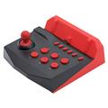 SM319 Für Nintendo Switch / Switch Lite Arcade Spiel Joystick Steuerstation mit Turbo Funktion - Schwarz+Rot