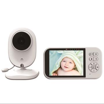 SP316 3.5" Babyphone mit Wiegenliedern und Nachtsicht - Weiß