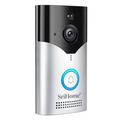 SRIHOME DH002 Intelligente Video-Türklingel mit PIR-Bewegungserkennung - Schwarz / Silber