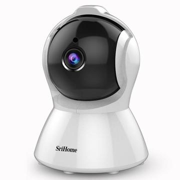 SriHome SH025 AI WiFi-Sicherheitskamera mit Zwei-Wege-Audio und Nachtsicht