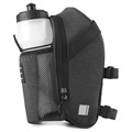 Sahoo Fahrradsitztasche mit Flaschenhalter - 1.8l - Schwarz