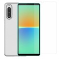 Saii 2-in-1 Sony Xperia 10 IV TPU Hülle & Panzerglas