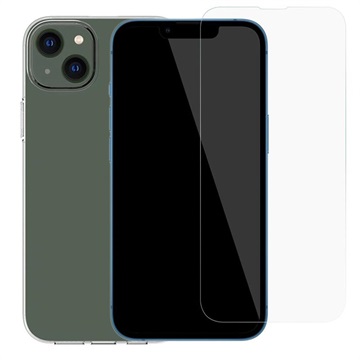 Saii 2-in-1 iPhone 14 Max TPU Hülle & Panzerglas