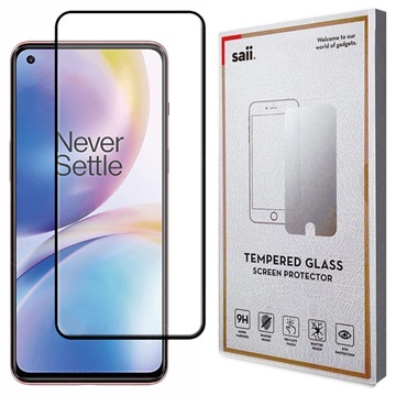 Saii 3D Premium OnePlus Nord 2 5G Panzerglas - 9H, 2 Stk. - Schwarz