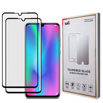 Saii 3D Premium Huawei P30 Panzerglas - 9H, 0,33mm - 2 Stk.