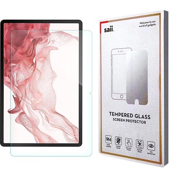 Saii 3D Premium Samsung Galaxy Tab S7+/S8+ Panzerglas - 2 Stk.