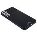 Saii Karbonfaser Samsung Galaxy S22+ 5G TPU Hülle - Schwarz