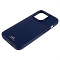 Saii Karbonfaser iPhone 13 Pro Max TPU Hülle - Blau