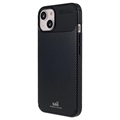 Saii Karbonfaser iPhone 13 TPU Hülle - Schwarz