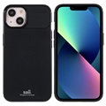 Saii Karbonfaser iPhone 13 TPU Hülle - Schwarz